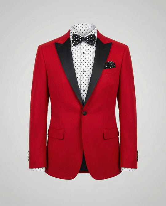 EB | Herren Sommerjacke mit Schmaler Passform und Kontrastierendem Revers