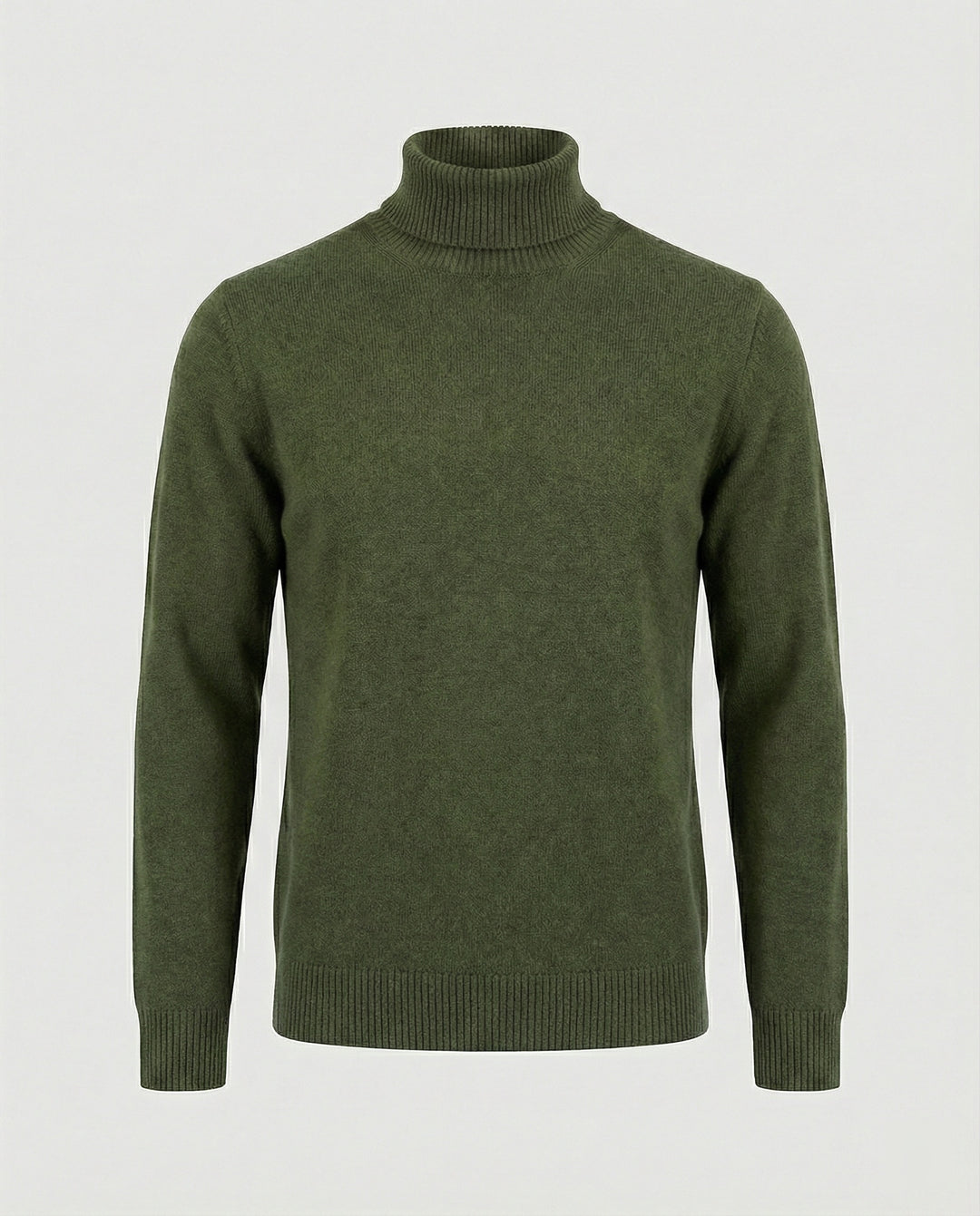 Herren Rollkragenpullover aus weichem Merinowolle EB