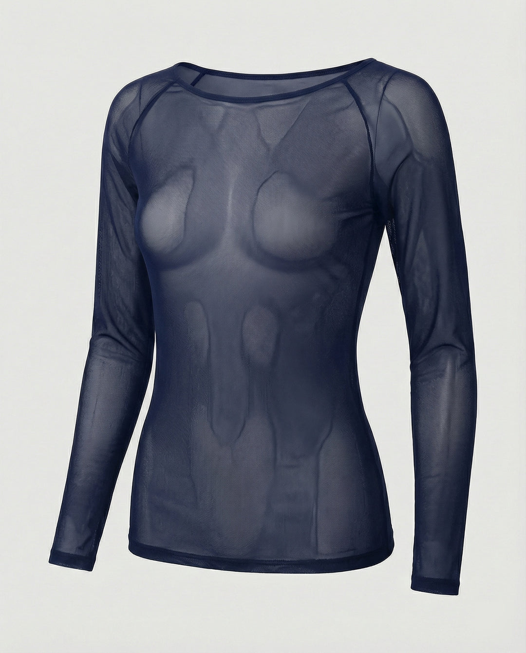 EB | Langärmeliges Mesh-Top