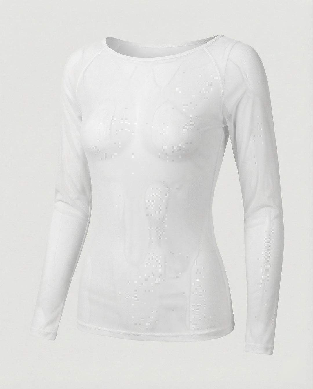 EB | Langärmeliges Mesh-Top