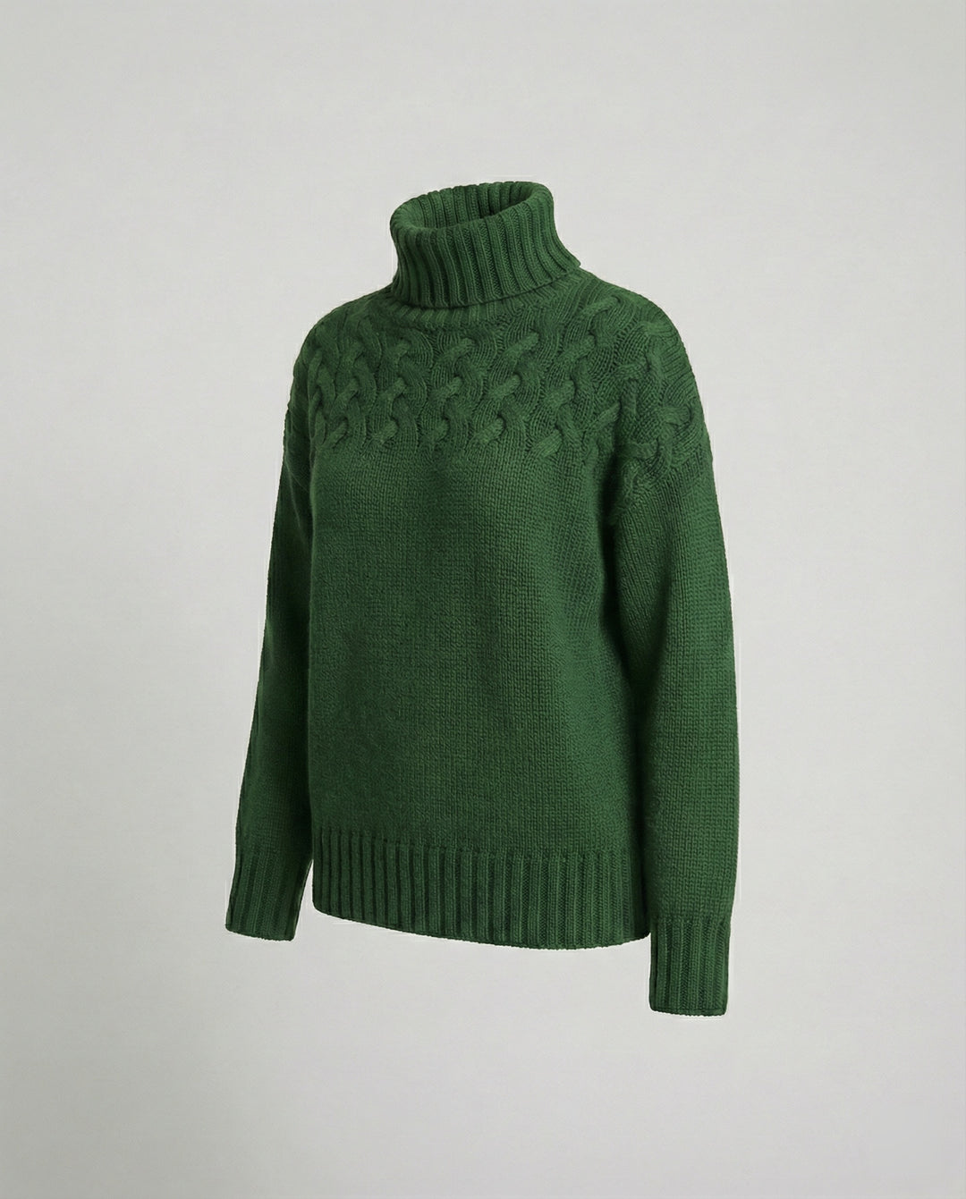 EB | Damen Strickturtleneck Pullover