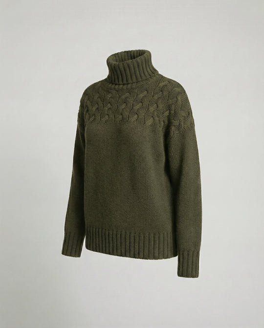 EB | Damen Strickturtleneck Pullover