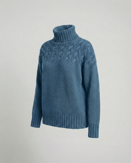 EB | Damen Strickturtleneck Pullover