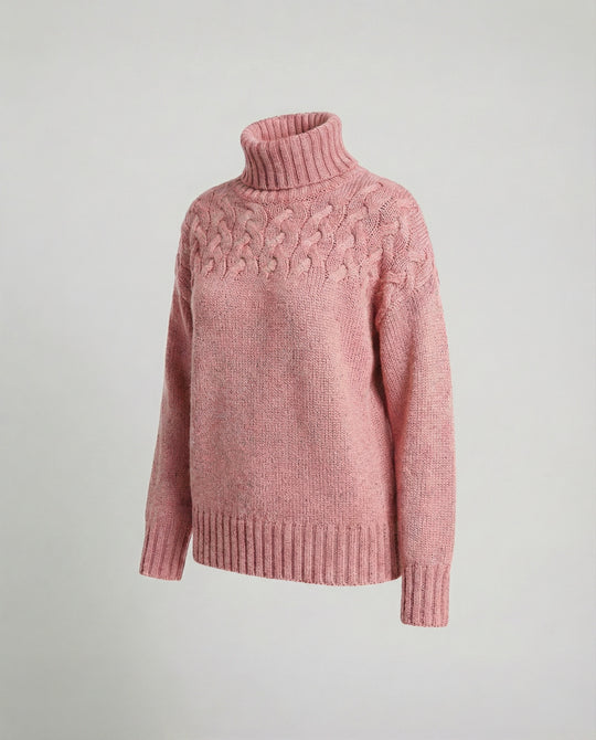 EB | Damen Strickturtleneck Pullover