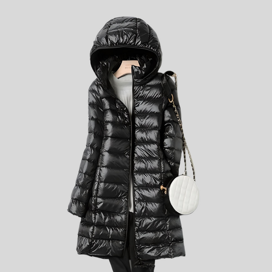 EB | Puffige Winterjacke mit Reissverschluss und Seitenfächern