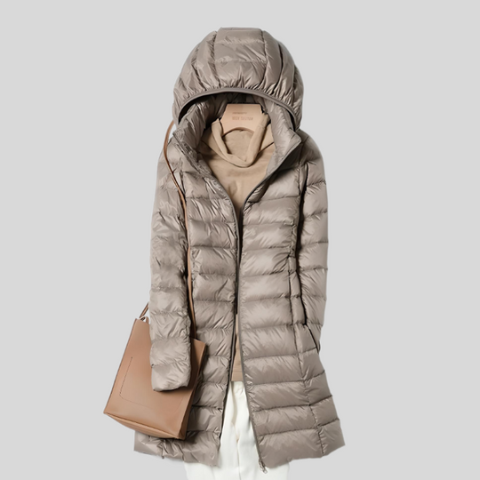 EB | Puffige Winterjacke mit Reissverschluss und Seitenfächern