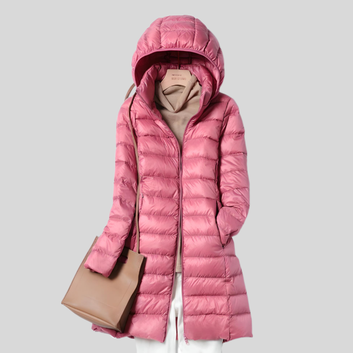 EB | Puffige Winterjacke mit Reissverschluss und Seitenfächern
