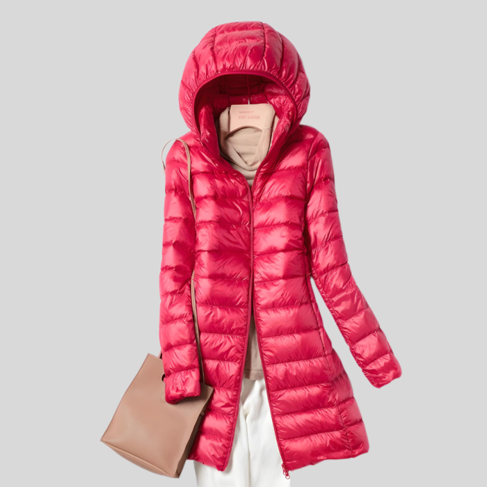 EB | Puffige Winterjacke mit Reissverschluss und Seitenfächern