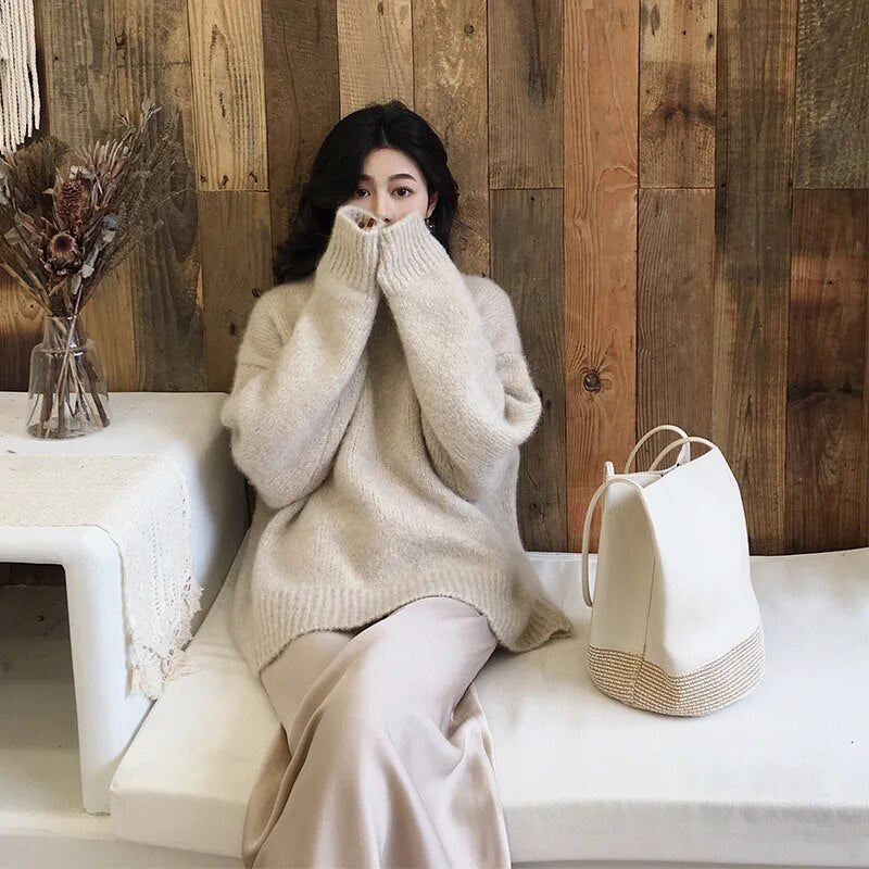 EB | Modischer langärmeliger Pullover