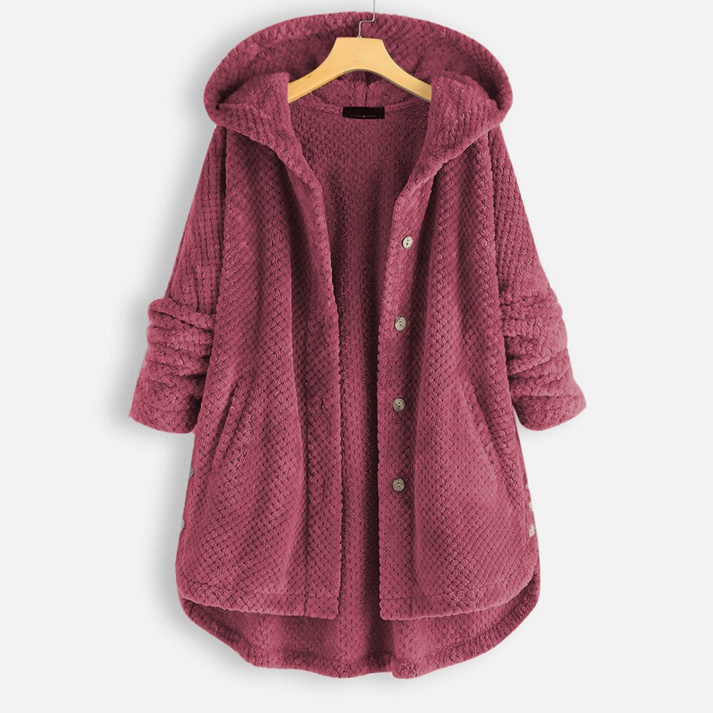 EB | Übergroße Kapuzenjacke für Frauen Arabella