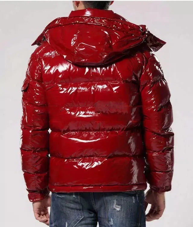 EB - Glänzende Herren-Pufferjacke