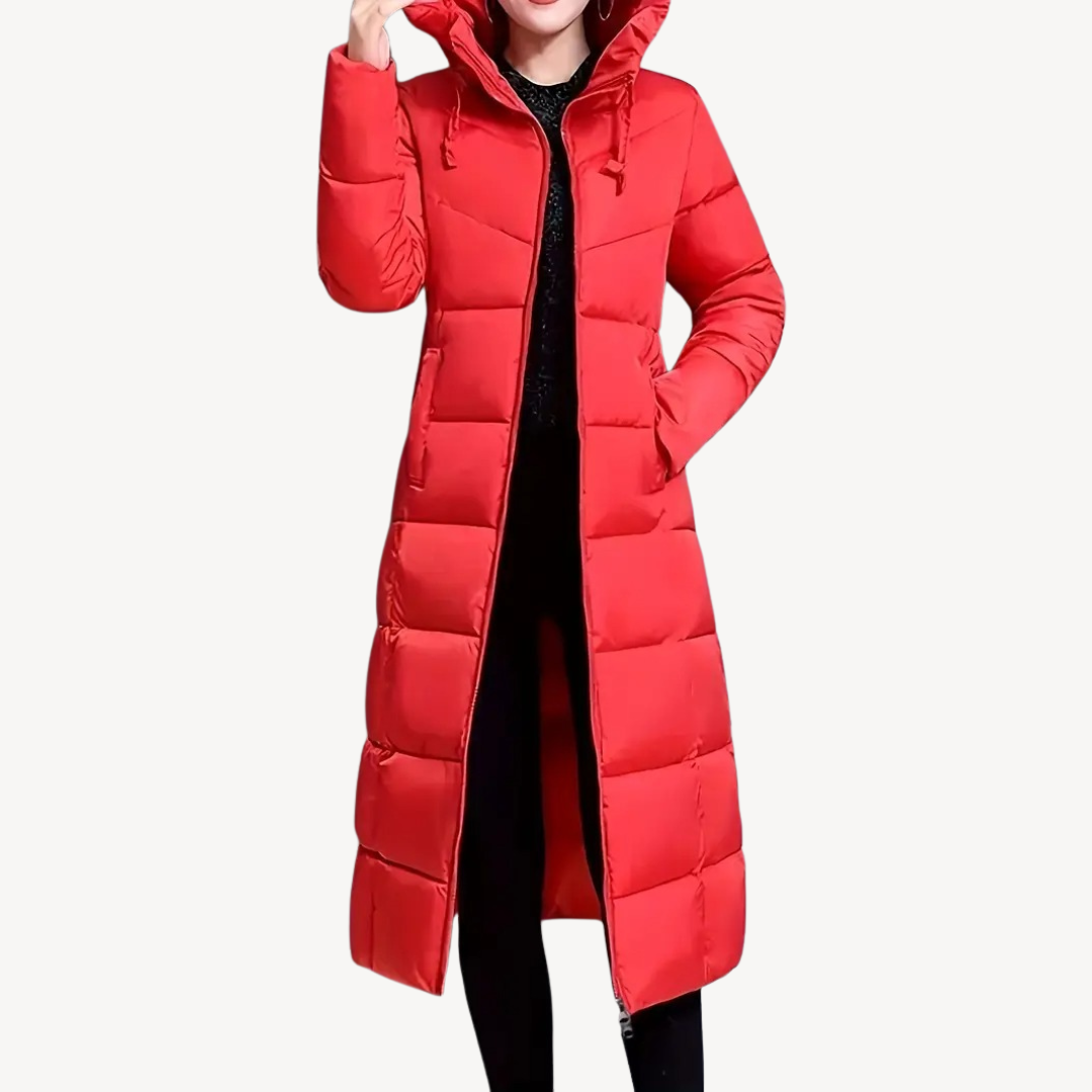 EB | Damen Lange Daunenjacke