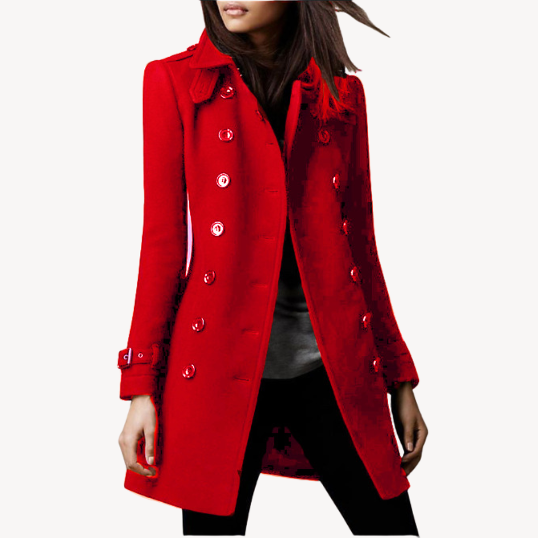 EB | Damen Woll Peacoat