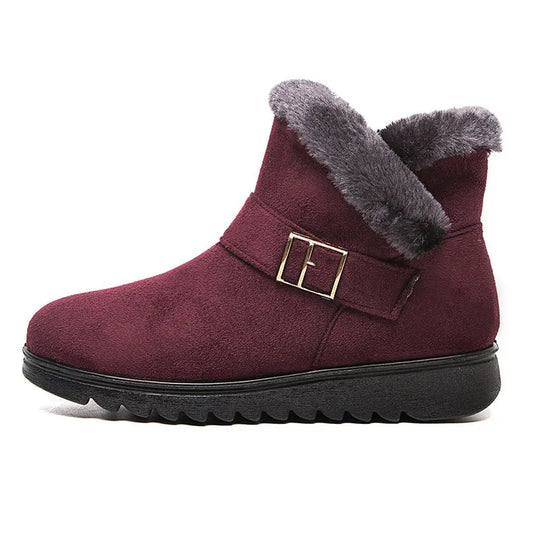 Klaire Wildleder Winterstiefel | Stylisch & Bequem EB