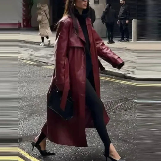 EB | Stilvolle Vegane Leder Damenjacke