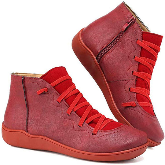 EB | Fake-Leder Stiefeletten Für Einen Modischen Look