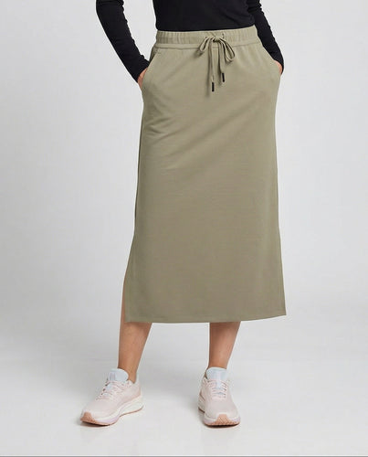 Freizeitkleidung Damen Sweat Maxirock