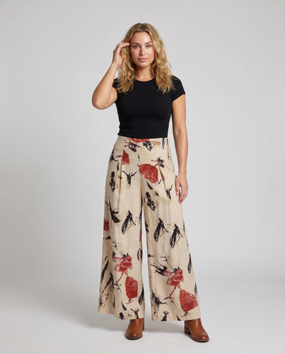 Damen Maxirock mit kunstvollem floralem Design