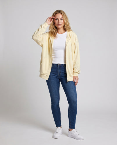Damen bequeme Kapuzenjacke mit innovativem Material