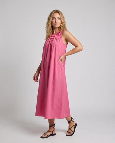 Damen Sommerliches Lockeres Kleid EB