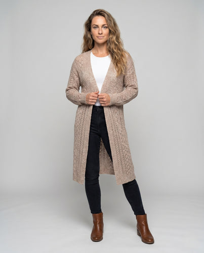 Damen Langarm Strickcardigan EB