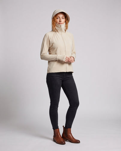 Damen leichte Funktionsjacke mit schützendem UV-Schutz EB