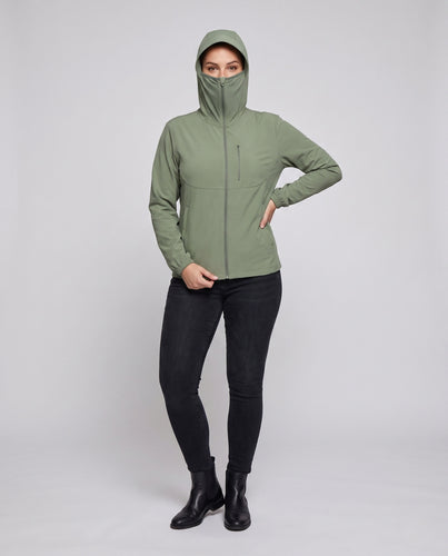 Damen leichte und atmungsaktive Sportjacke EB