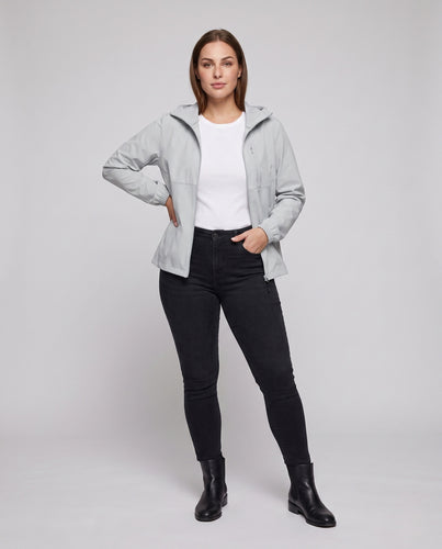 Damen leichte und atmungsaktive Sportjacke mit praktischen Taschen EB