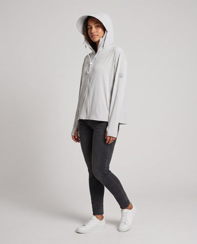 Damen leichtgewichtige Outdoor-Jacke R&B