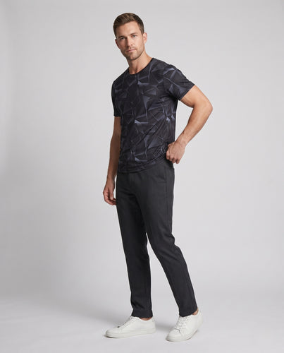 Herren Sportliches T-Shirt mit innovativer Mesh-Struktur R&B