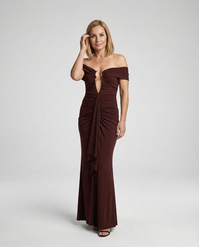 Damen Abendkleid Meerjungfrau Carmen
