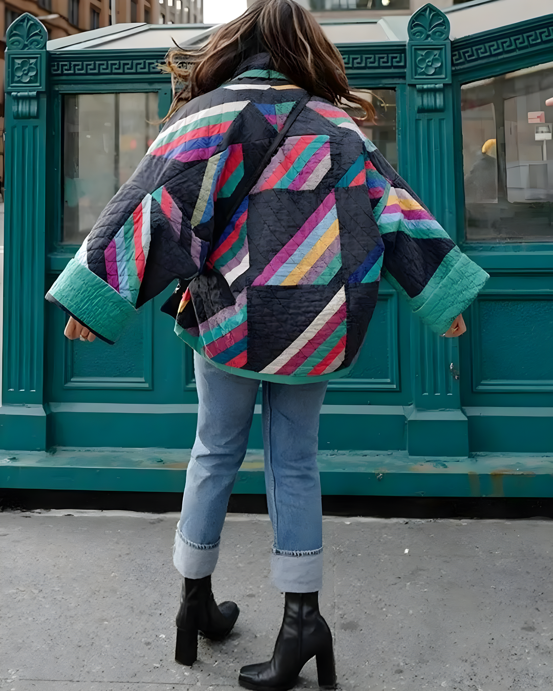 EB | Übergroße Vintage Jacke