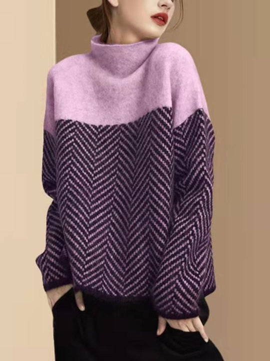 EB | Premium Rollkragen Strickpullover