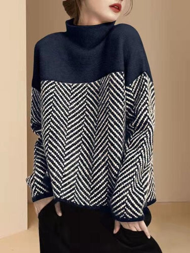 EB | Premium Rollkragen Strickpullover