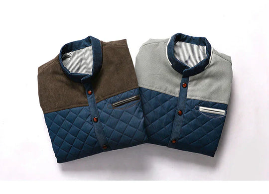EB | Retro Windbreaker mit Stehkragen für Männer