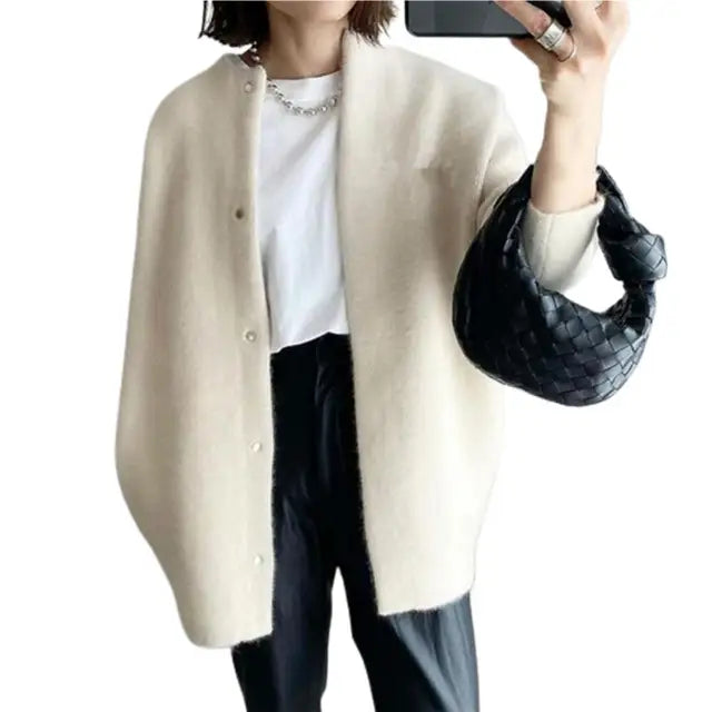 EB | Retro Strick-Cardigan - Vintage-inspirierte gemütliche Schicht