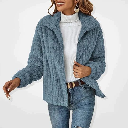 EB | Lässiger Plüschcardigan