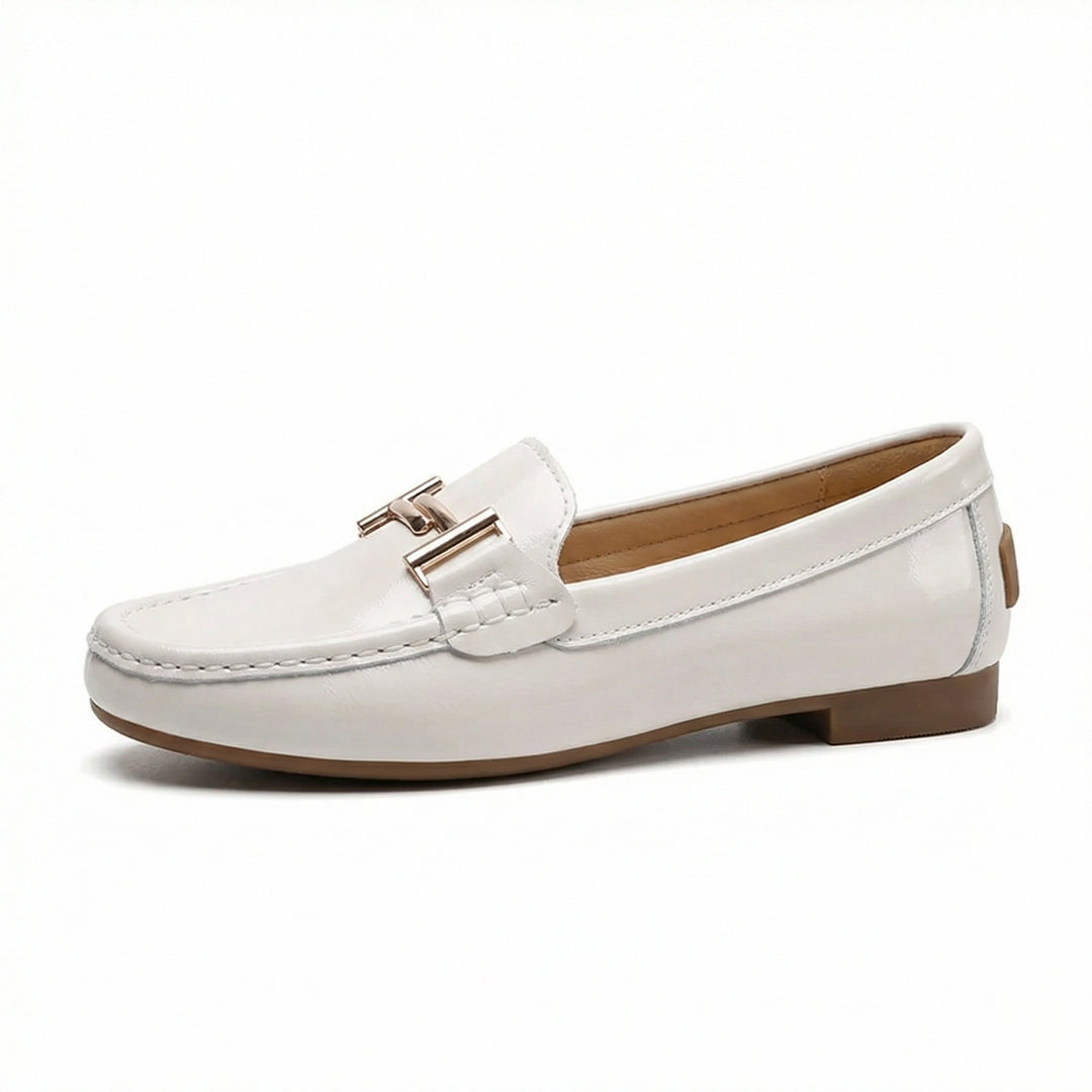 Elegantstride Luxus Leder Arbeitsflats EB