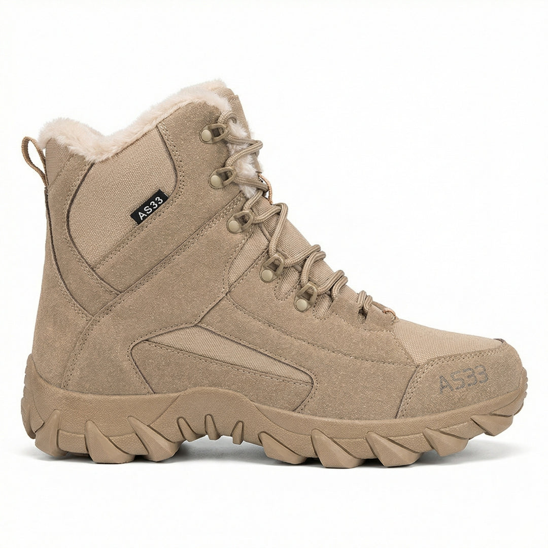 Herren Winter-Wanderstiefel mit isolierendem Futter und rutschfester Sohle EB