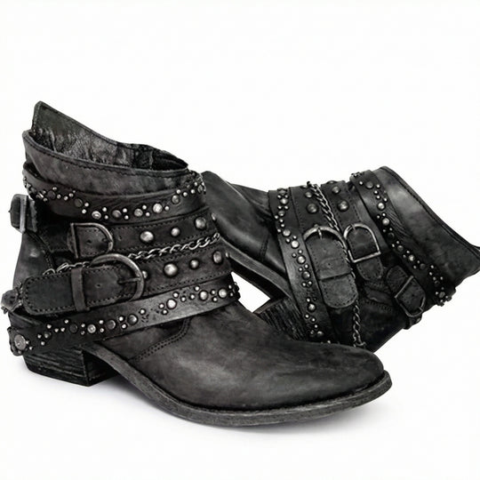 EBMode | Vintage-Kettenstiefel