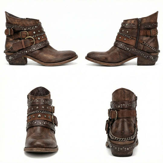 EBMode | Vintage-Kettenstiefel