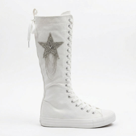 EB - Schnürstiefel mit Quasten