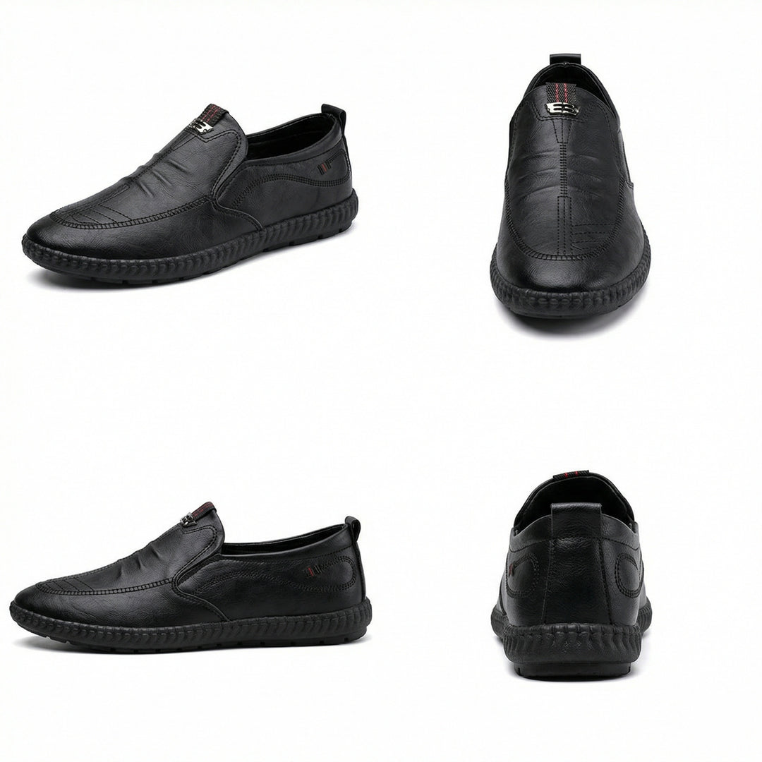 Herren Bequeme Slipper mit elastischem Einstieg und stylishem Design EB