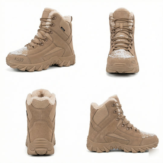 Herren Winter-Wanderstiefel mit isolierendem Futter und rutschfester Sohle EB