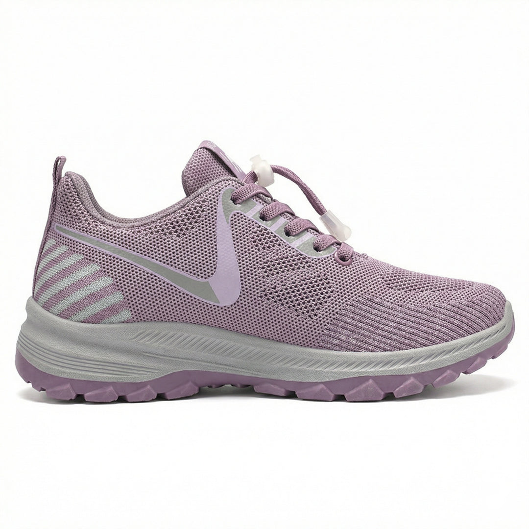 Damen Sportliche Laufschuhe mit atmungsaktivem Obermaterial und komfortabler Dämpfung EB