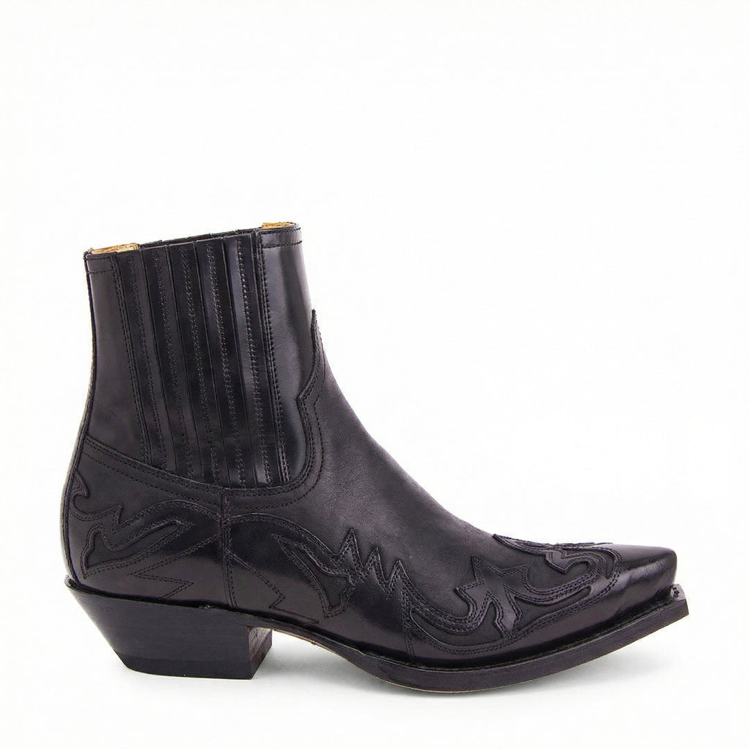 Robuste Leder-Cowboystiefel für Damen EB
