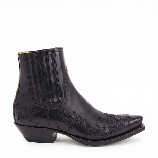 Robuste Leder-Cowboystiefel für Damen EB