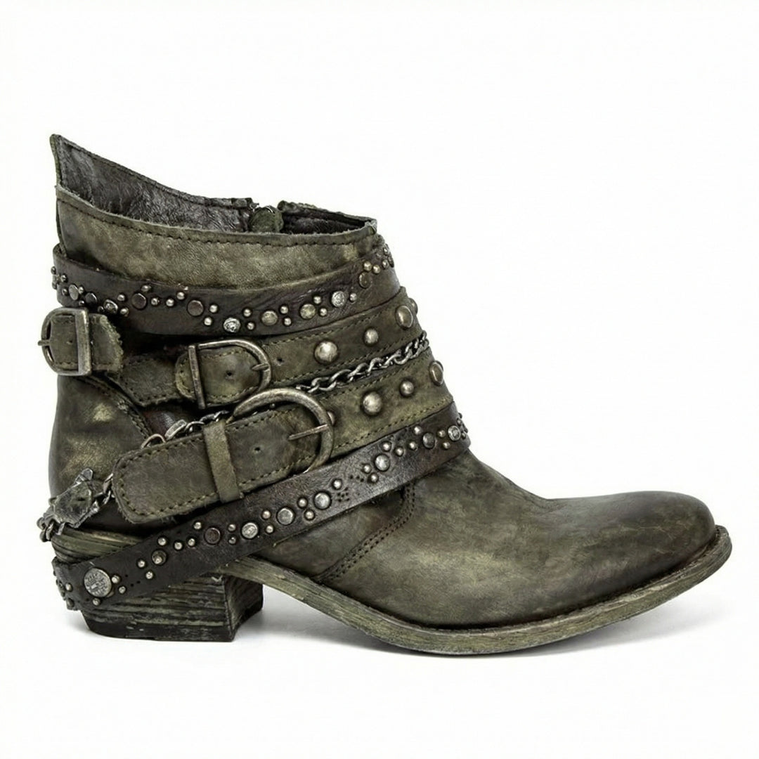 EBMode | Vintage-Kettenstiefel