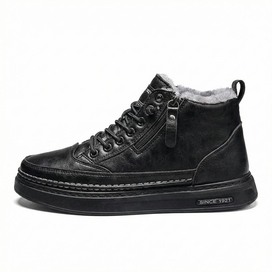 EB | Herren Schneestiefel mit warmem Baumwollfutter und rutschfester Sohle