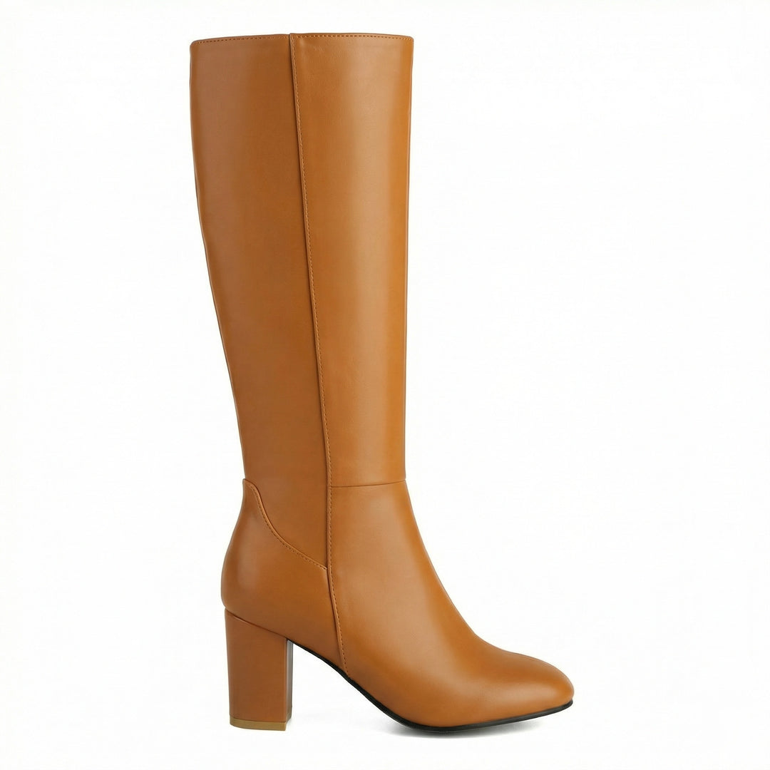 Warme Bequeme Lange Damen Schick Modische Stilvolle Stiefel EB